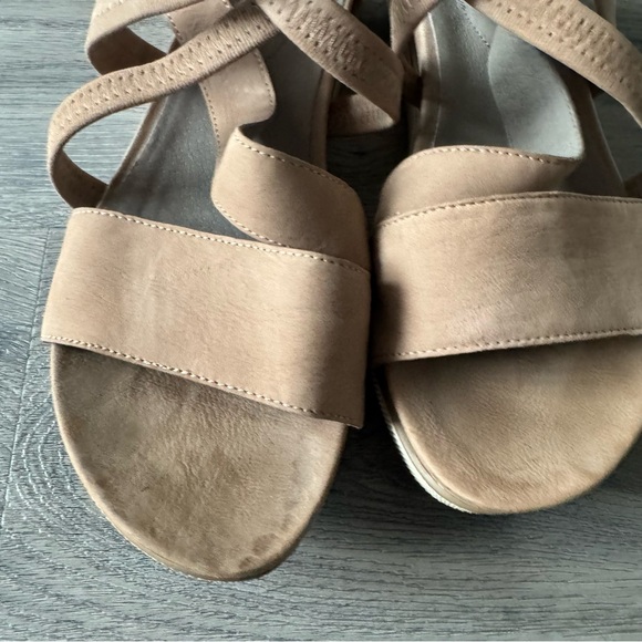 Eileen Fisher Skill Platform Strappy Sandals